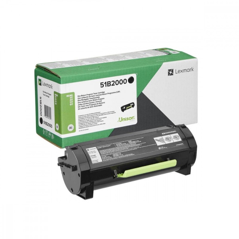 LEXMARK TONER BLACK RETURN PRG