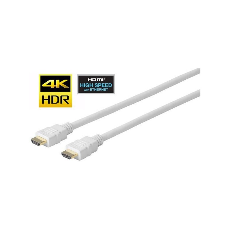 Pro HDMI Cable White 10m