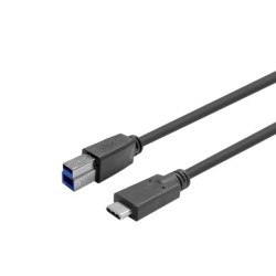 USB-C male - B male Cable 10m