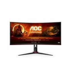 MONITOR AOC LED 34" Wide CURVED CU34G2X/BK VA 3440x1440 1ms 300cd/mq