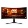 MONITOR AOC LED 34" Wide CURVED CU34G2X/BK VA 3440x1440 1ms 300cd/mq