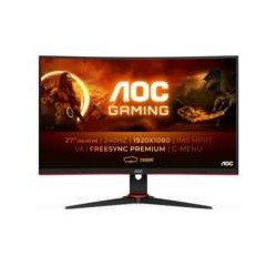 MONITOR AOC LED 27" Wide CURVED C27G2ZE/BK 1920x1080 05ms 300cd/mq 3