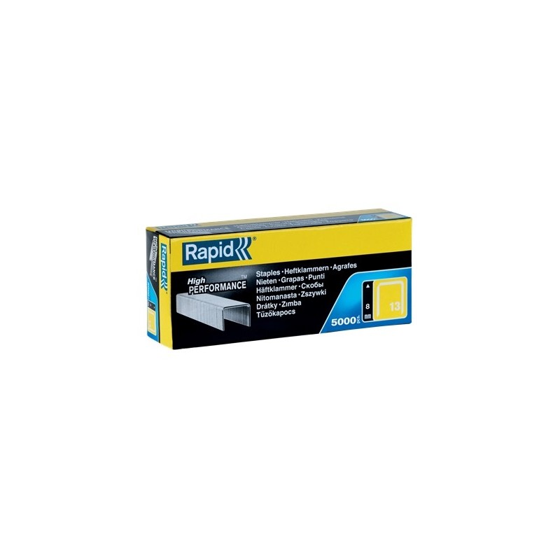 Rapid No 13 Finewire Staple 8 mm