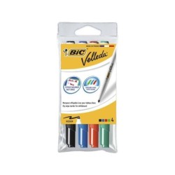 BIC Velleda 1741 evidenziatore 4 pz Tipo di punta Nero Blu Verde R