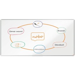 Nobo Premium Plus lavagna 2383 x 1167 mm Smaltato Magnetico Nobo Pre