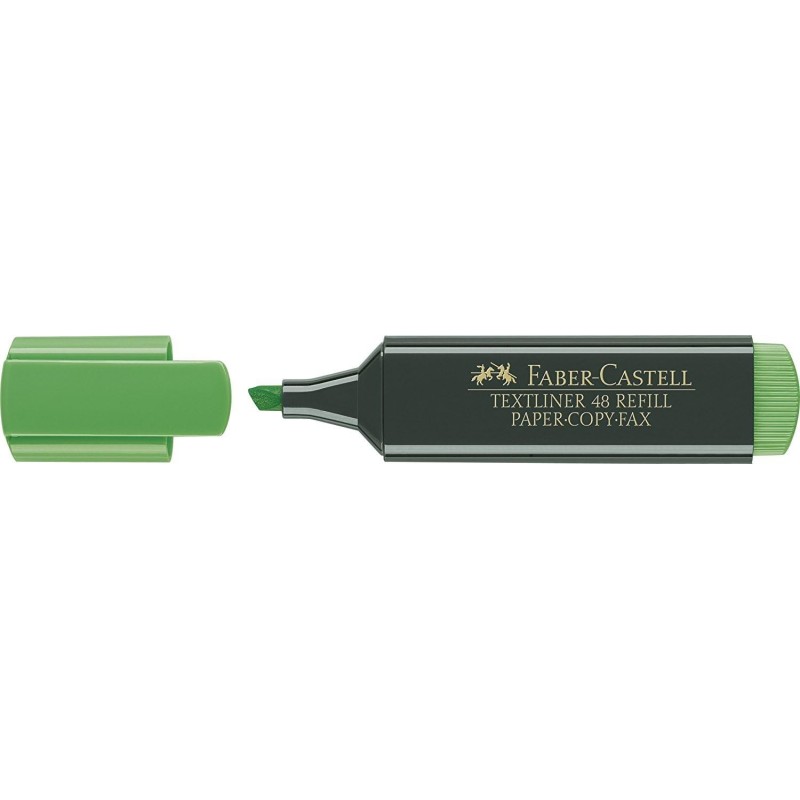 Faber-Castell Textliner 48 Pennarello fluorescente - Punta a scalpell