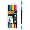 Bic Intensity Dual Tip Confezione da 6 Pennarelli Doppia Punta - Punt