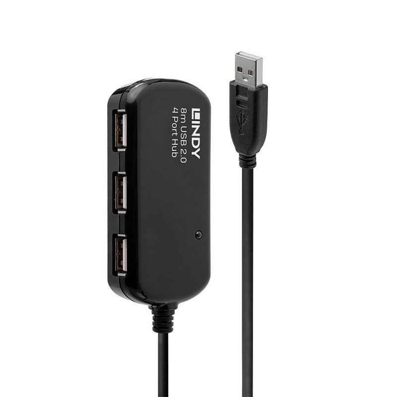 EXTENDER HUB USB20 PRO 8M