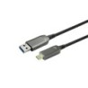 USB-A to USB-C M/M Optic - Fiber Cable 20m - Warranty 144M