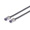 Lanview LVN-CAT6A-FLEX-10M cavo di rete Nero S/FTP S-STP Lanview H