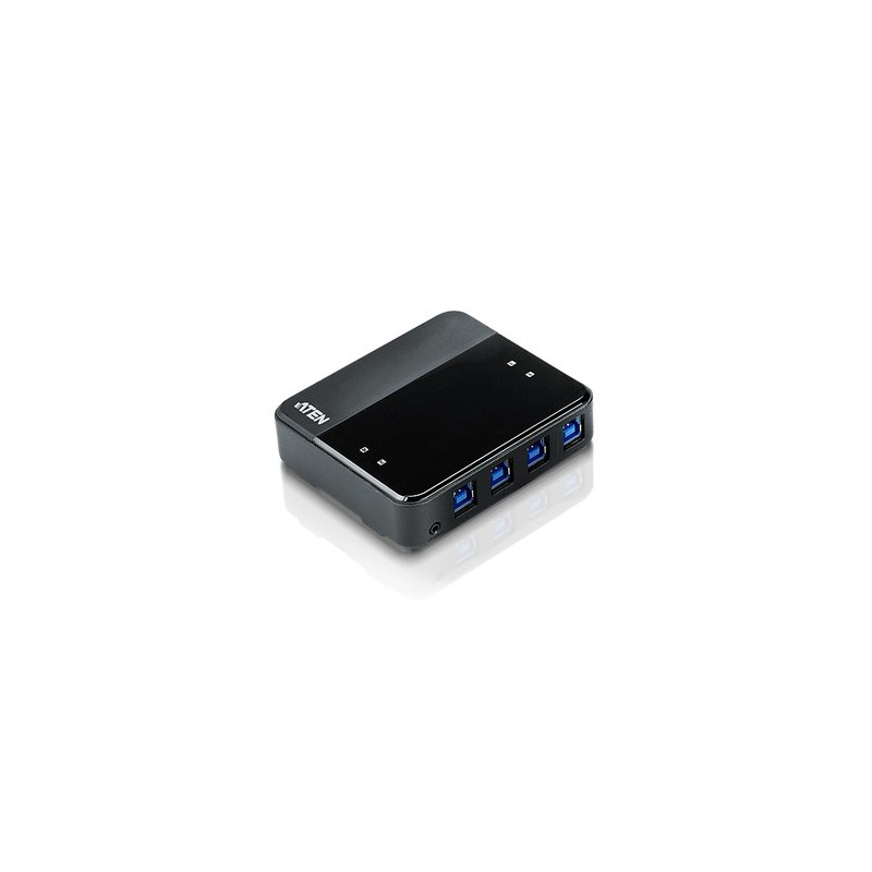 ATEN Switch di condivisione periferiche USB 32 Gen1 a 4 x 4 porte