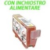 CLI-521Y CARTUCCIA CON INCHIOSTRO ALIMENTARE COMPATIBILE CANON CLI-52