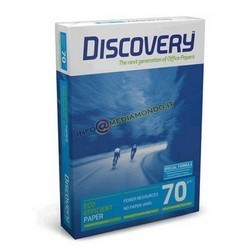 CARTA A4 70g PER FOTOCOPIE - DISCOVERY - BIANCO - RISMA 500 FOGLI