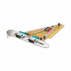 SCHEDA PCI KRAUN CON 2 PORTE SERIALI RS-232 / DB-9