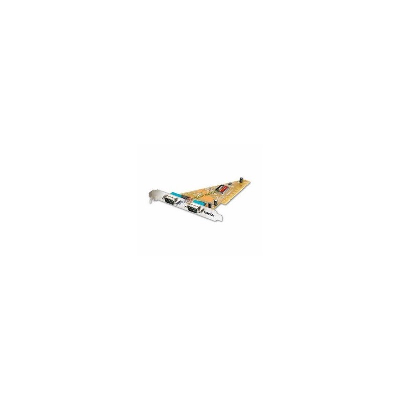 SCHEDA PCI KRAUN CON 2 PORTE SERIALI RS-232 / DB-9