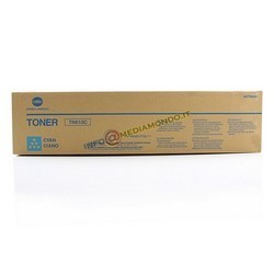 TONER ORIGINALE KONICA MINOLTA A0TM450 / TN613C - CIANO - STAMPA 300