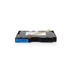 CARTUCCIA COMPATIBILE PER RICOH 405766 / GC-41CL - CIANO - STAMPA 600