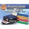 KIT COMPLETO STAMPANTE DECO ART CON INCHIOSTRO CARTUCCE E CIALDE - TU