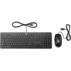 HP Tastiera e mouse USB Slim Slim Keyboard Mouse - - New Retail