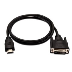 V7 1 m 33 piedi HDMI m a DVI-D Dual Link m nero