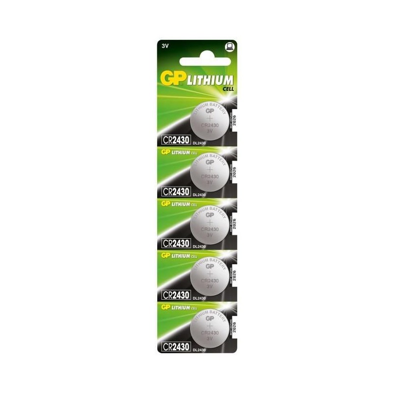 LITHIUM BUTTON CELL CR2430