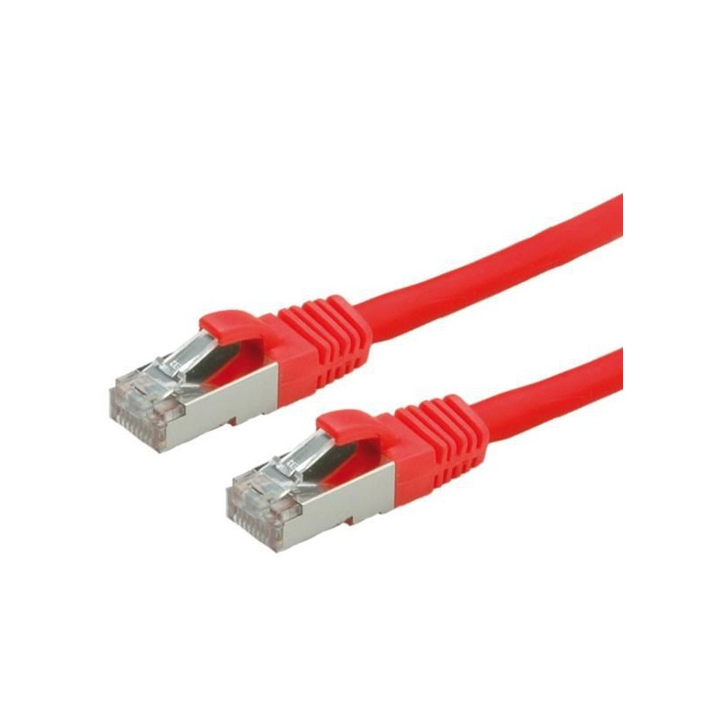 Value S/FTP Patch Cord Cat6 halogen-free black 1m cavo di rete Ne