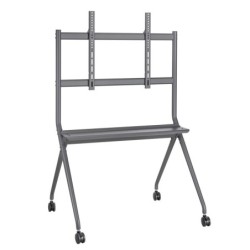 EDU TROLLEY UP TO 86 WITH SHELF - CAPACITY 120 KG MAX VESA 800600