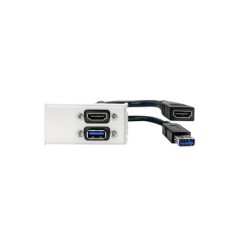 Outlet Panel HDMI USB30