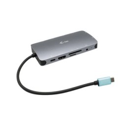 i-tec Metal USB-C Nano Dock HDMI/VGA with LAN + Power Delivery 100 W