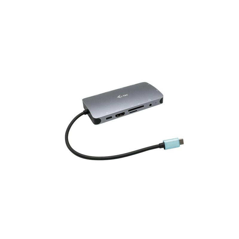 i-tec Metal USB-C Nano Dock HDMI/VGA with LAN + Power Delivery 100 W