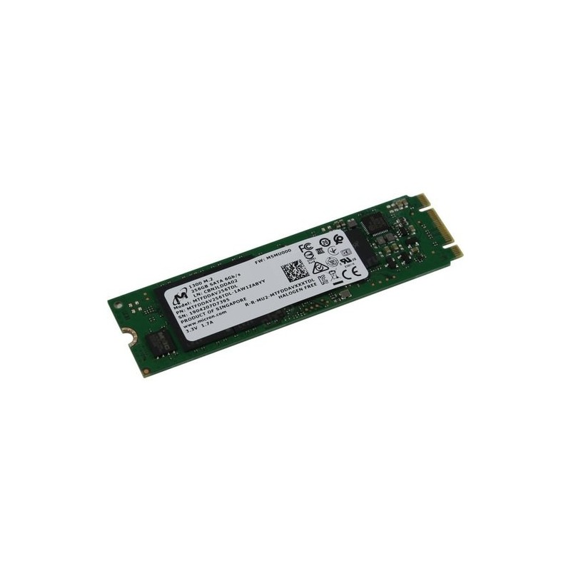 MICRON SOLID STATE DRIVE SSD 256GB M2 SATA-III 6GB/S MTFDDAV256TDL