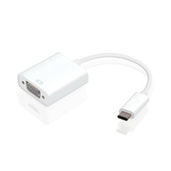 EWENT ADATTATORE USB TYPE-C A VGA 015 mm EC1050