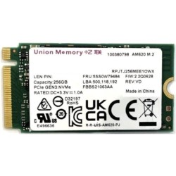 UNION MEMORY SOLID STATE DRIVE SSD 256 GB M2 MINI PCI-e NVME 42 MM 2