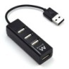 EWENT MINI HUB USB 4P USB 20 NERO EW1123