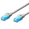 EWENT CAVO DI RETE U/UTP PATCH CORD 025MT CAT 5e COLOR GRIGIO IM1130