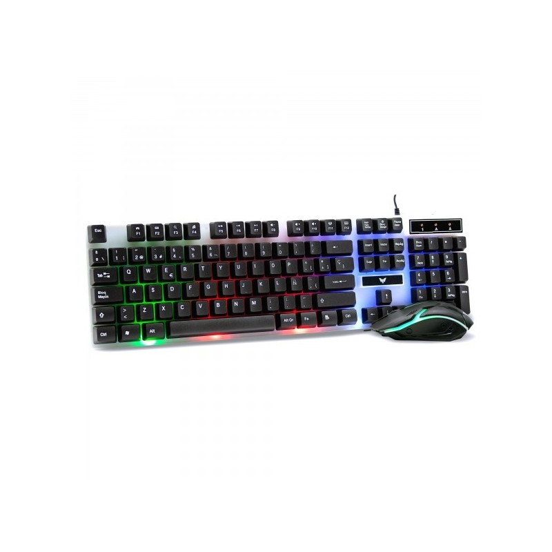 CROWN KIT TASTIERA E MOUSE GAMING CMCKG-200