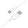 CROWN CAVO USB TYPE-C DATI E RICARICA 1MT 2A BIANCO CMCU-004C