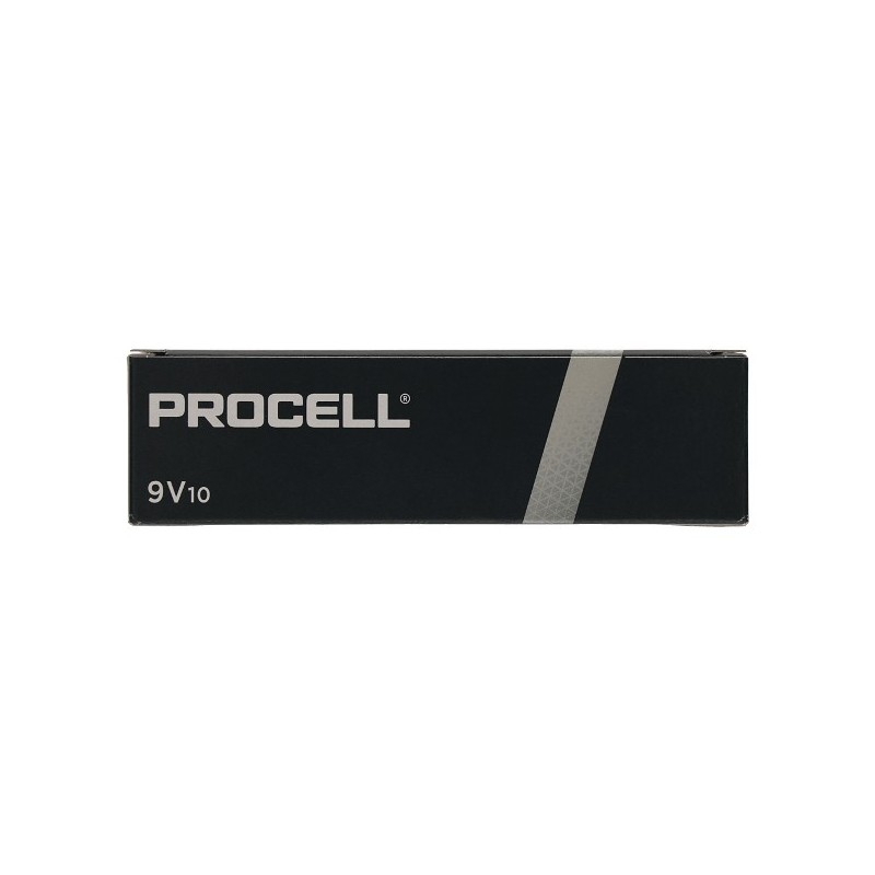 DURACELL INDUSTRIALL PROCELL PILA 9V PACCO DA 10 ID1604IPX10