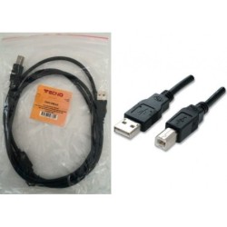 TECNO CAVO USB A/B M/M 18 MT NERO PER STAMPANTI