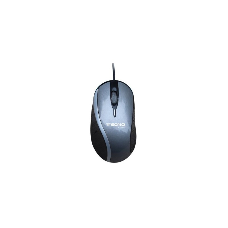 TECNO MOUSE USB NERO/GRIGIO TC-40