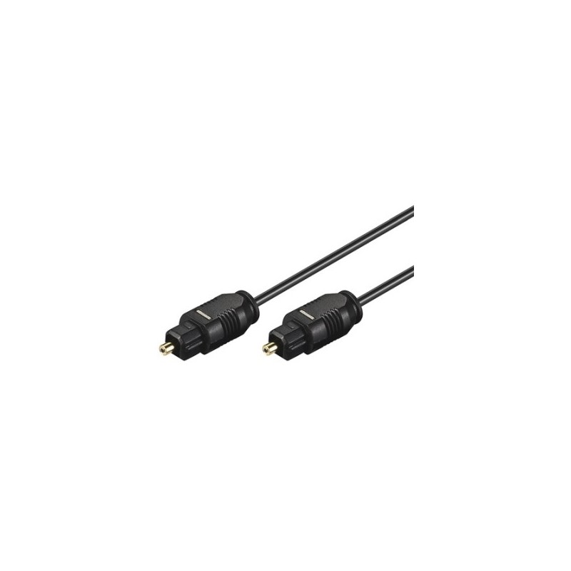 EWENT CAVO AUDIO TOSLINK FIBRA OTTICA DIGITALE 5 mt CC-240100-050-N-B