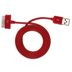 TECNOWARE MOBILE CABLE POWER ADAPTER SAMSUNG GALAXY TAB 100 CM RED CO