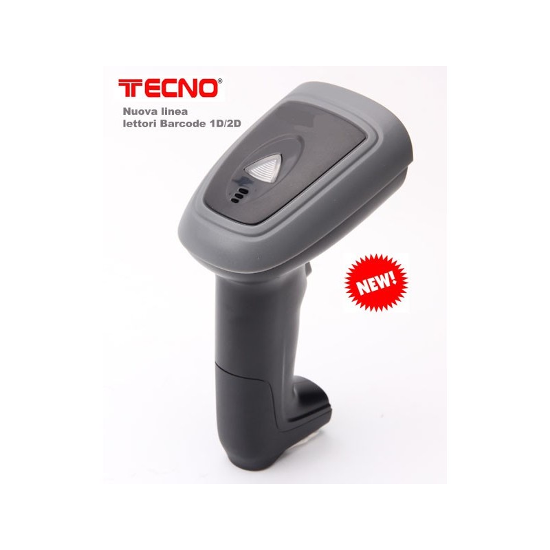 TECNO LETTORE BARCODE LASER 1D/2D USB TC-BC2D-01