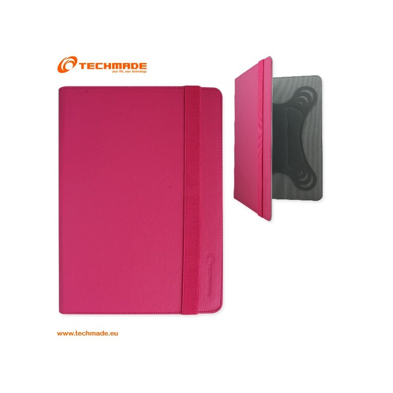 TECHMADE CUSTODIA PER TABLET 7-8" IN PU PINK MA-8707-78PK