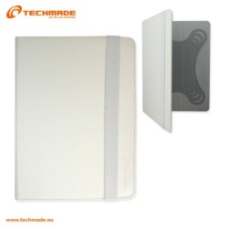 TECHMADE CUSTODIA PER TABLET 7-8" IN PU BIANCA MA-8707-78WH