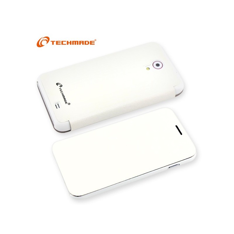 TECHMADE CUSTODIA PER SMARTPHONE C502 COLORE BIANCO CUST-C502-WH