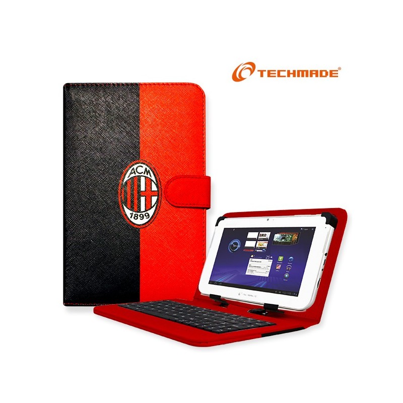 TECHMADE CUSTODIA CON TASTIERA ATTACCO MICRO USB PER TABLET 7" MILAN