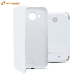 TECHMADE COVER A FLIP COPRI BATTERIA PER SMARTPHONE C450 WHITE CUST-4