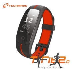 TECHMADE BRACCIALE FITNESS 20 FUNZIONE CARDIO SVEGLIA SYNC NOTIFICHE