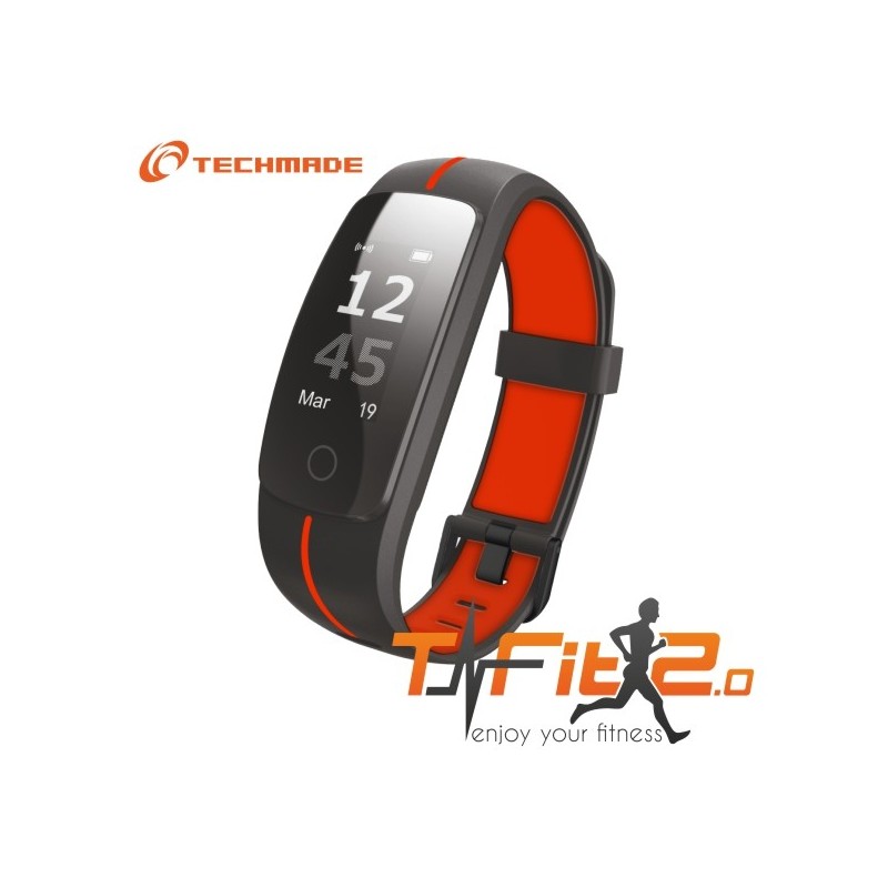 TECHMADE BRACCIALE FITNESS 20 FUNZIONE CARDIO SVEGLIA SYNC NOTIFICHE